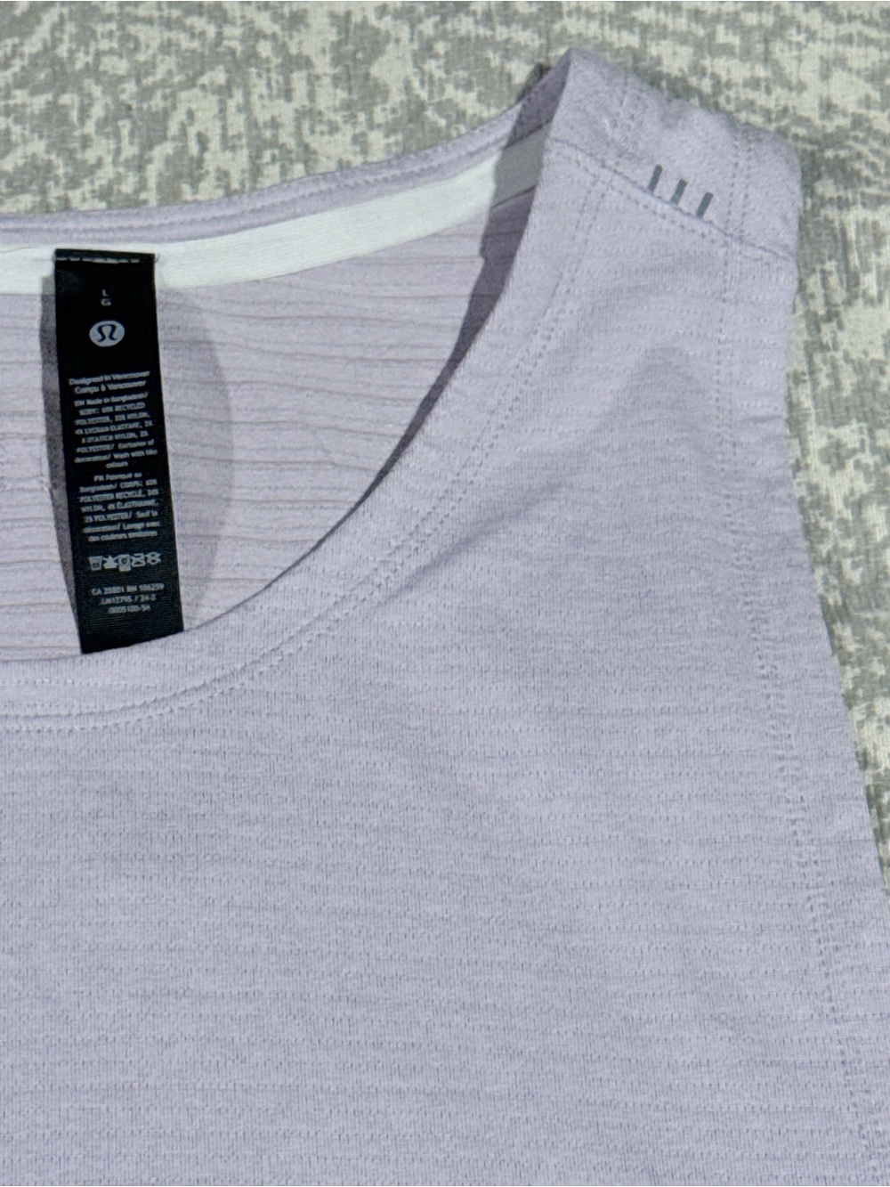 Lululemon /// Men’s License to Train Tank - Lotus Lavender - Size Large - Picture 9 of 12